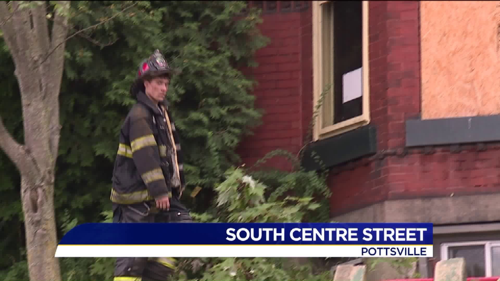Fire Hits Pottsville House