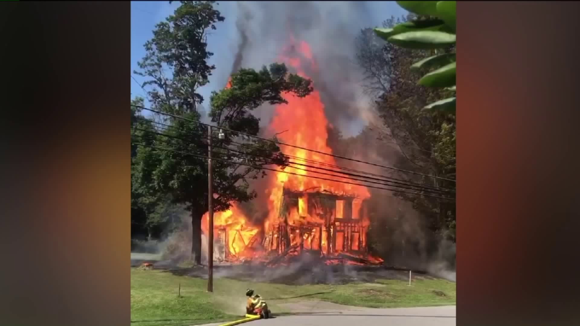 Flames Engulf Home, Fire Ruled Arson
