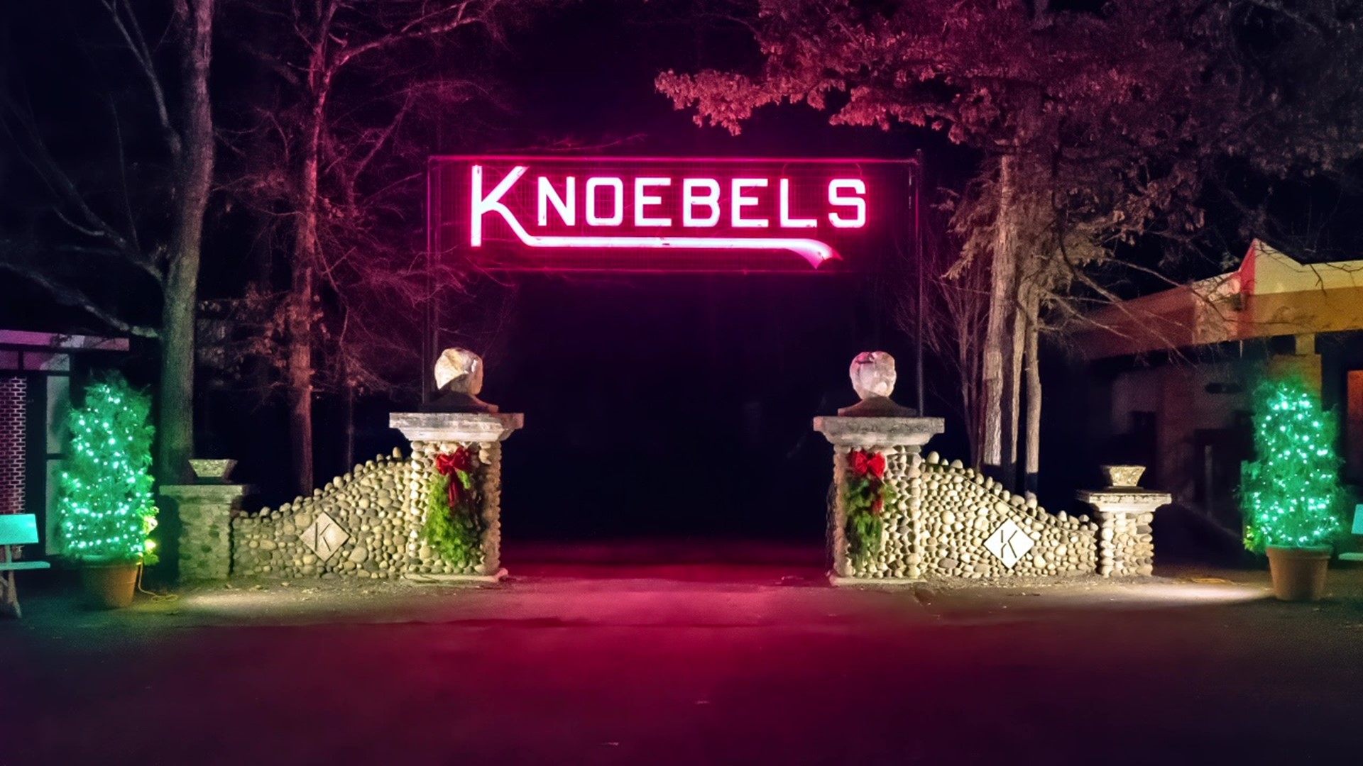 Thanksgiving is only two days away, but employees at Knoebels Amusement Resort are already in the Christmas spirit.