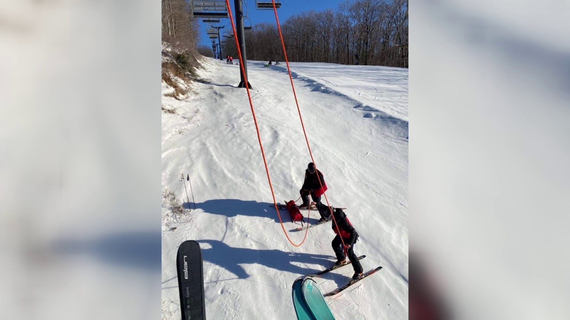 Similar to incidents at Elk Mountain Ski Resort, a chair lift at Montage Mountain malfunctioned on Sunday, causing the evacuation of guests.