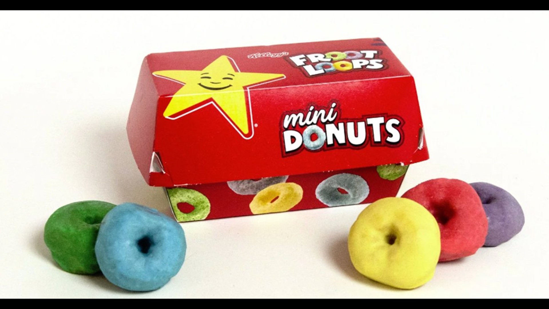 Hardee’s Launches Froot Loops Donuts