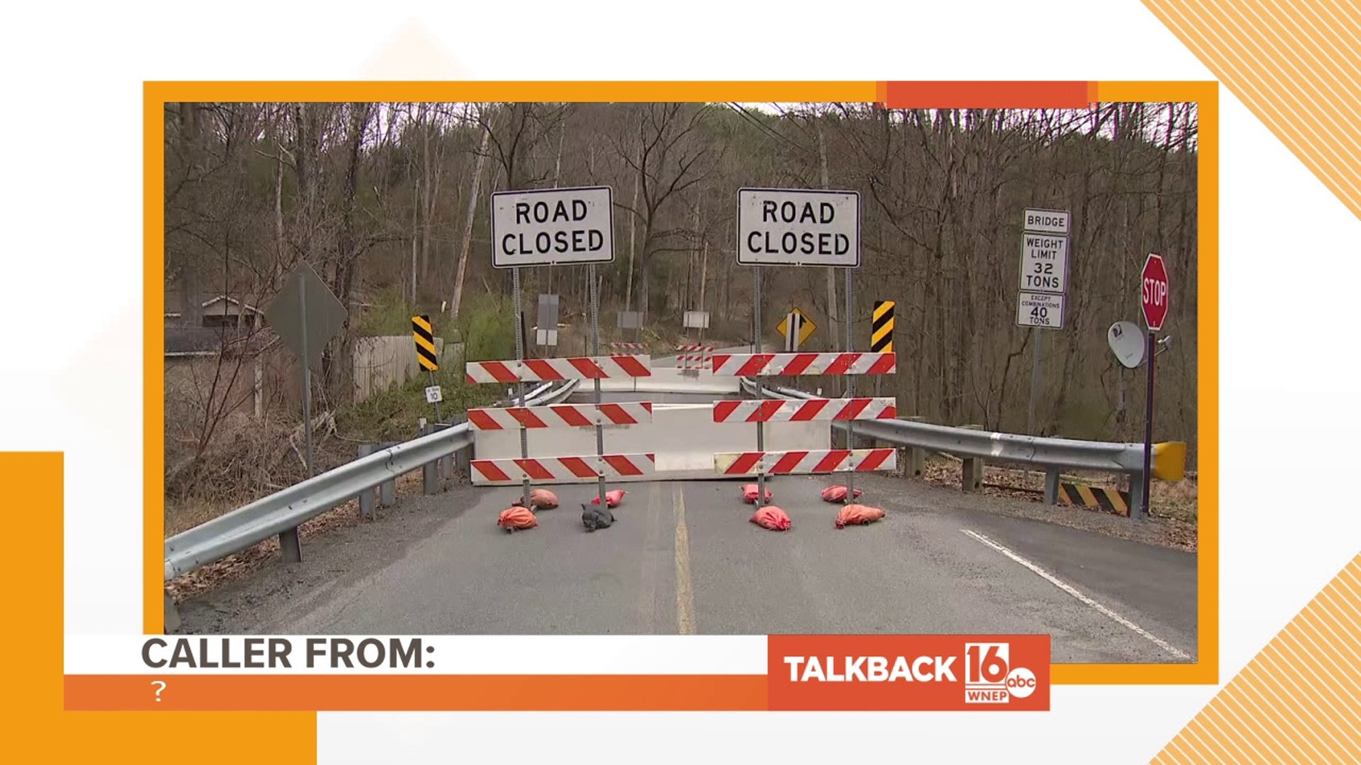 Callers are commenting on the closure of a bridge in Carbon County, as well as some leprechaun feedback.