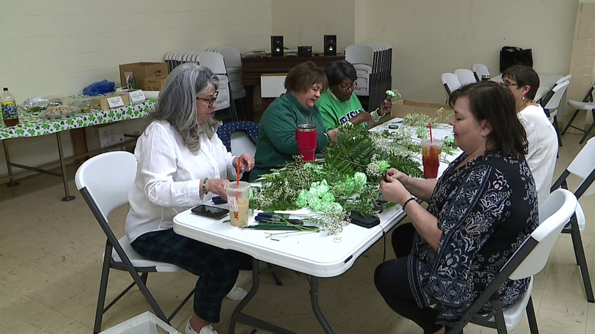 It's the 31st year that the Shamrock Heart Foundation has organized the effort to make the arrangements to give to people around Lackawanna County.