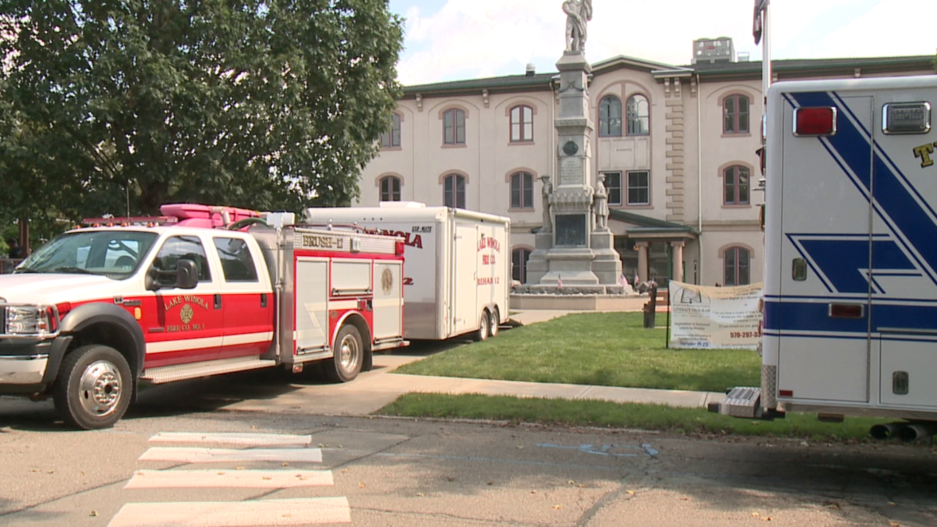 It's part of a larger project here in Wyoming County, improving the security inside the courthouse.