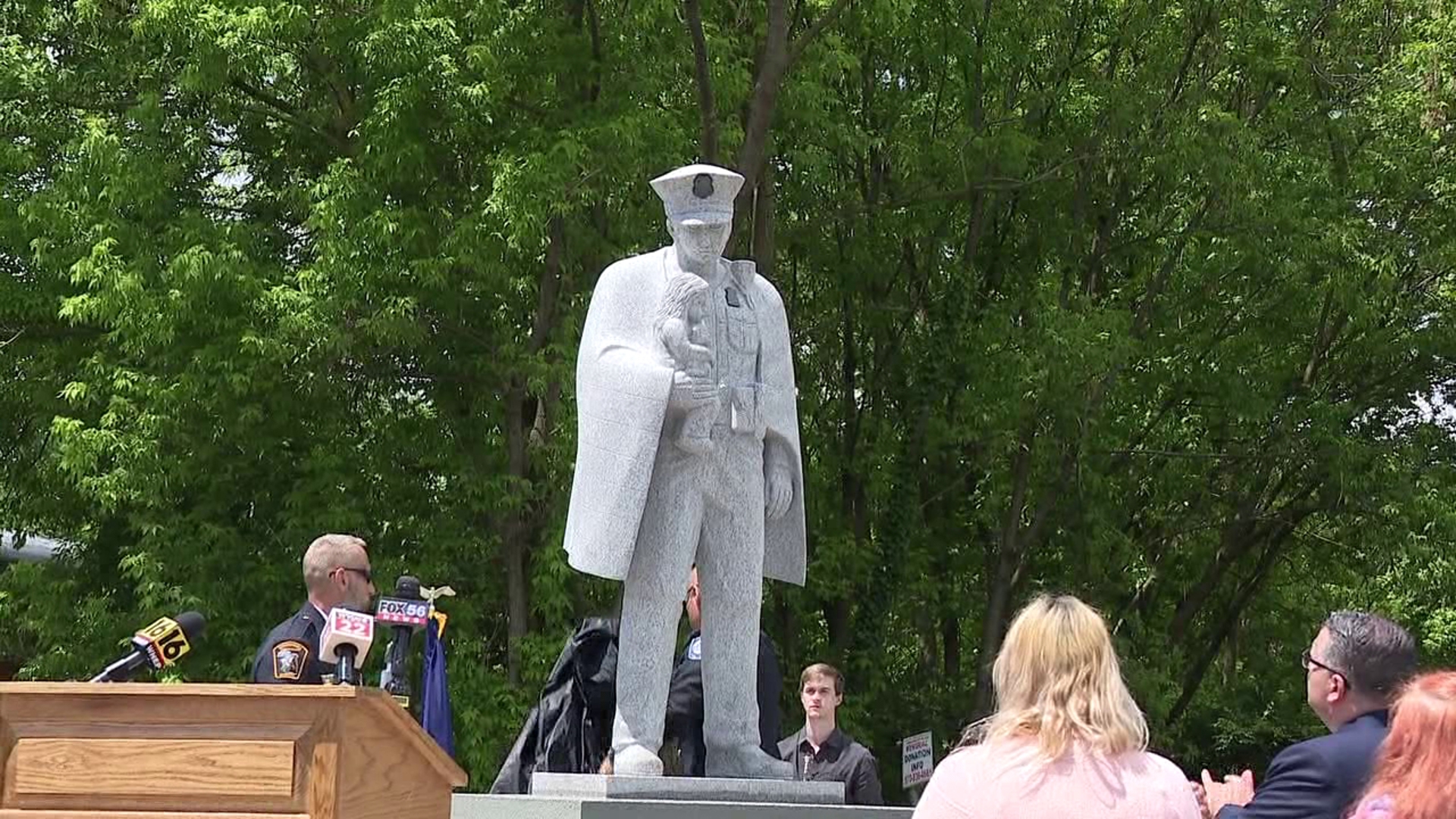 A fallen trooper was honored in Wyoming County and remembered not only by his fellow troopers but his family, friends, and the greater community at large.