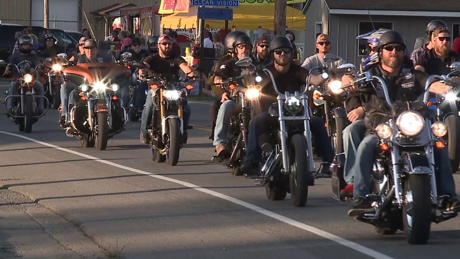 One of the largest motorcycle rides in the country took place in Lycoming County on Monday honoring those who lost their lives in the September 11 terrorist attacks.