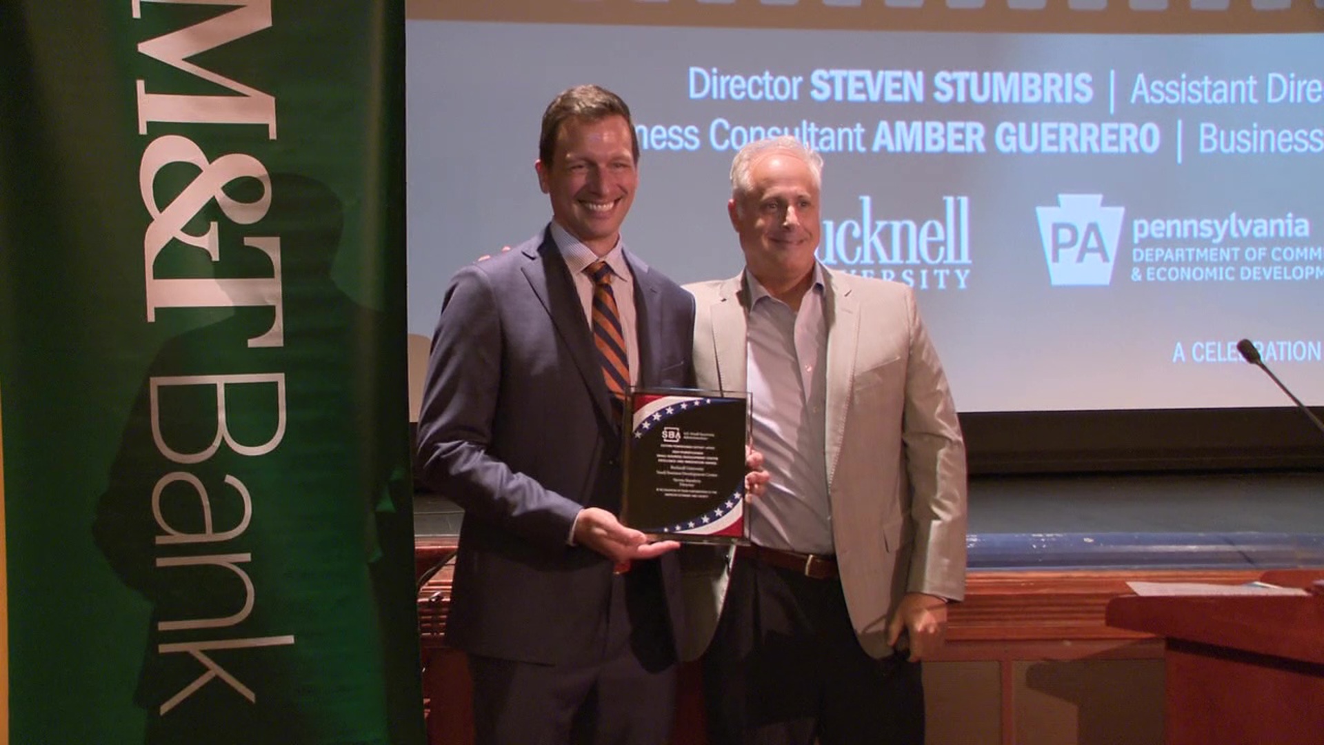 It's National Small Business Week, and Bucknell University's Small Business Development Center is being honored.