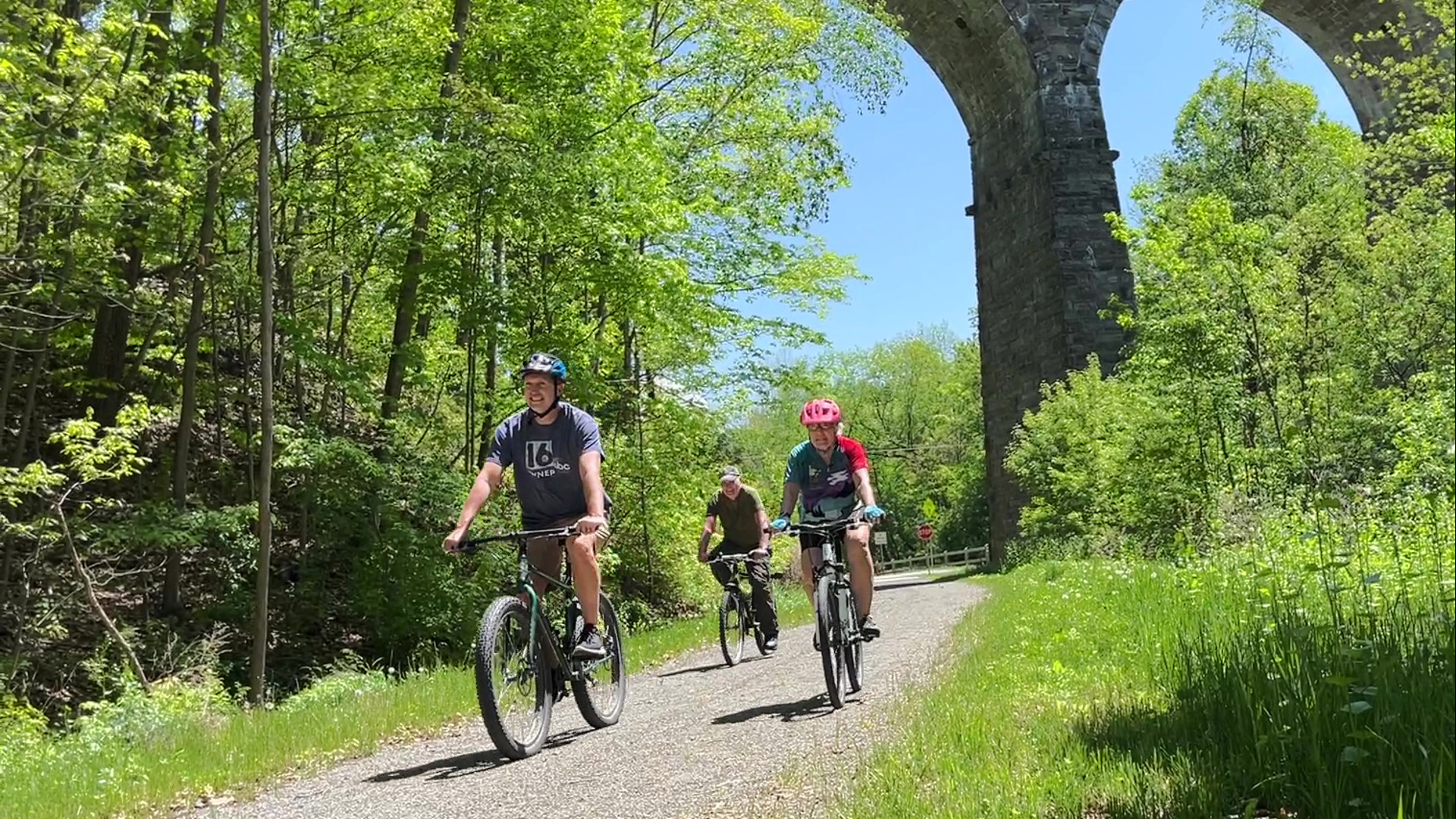The D&H Rail Trail in Susquehanna County offers a view of history on two wheels.