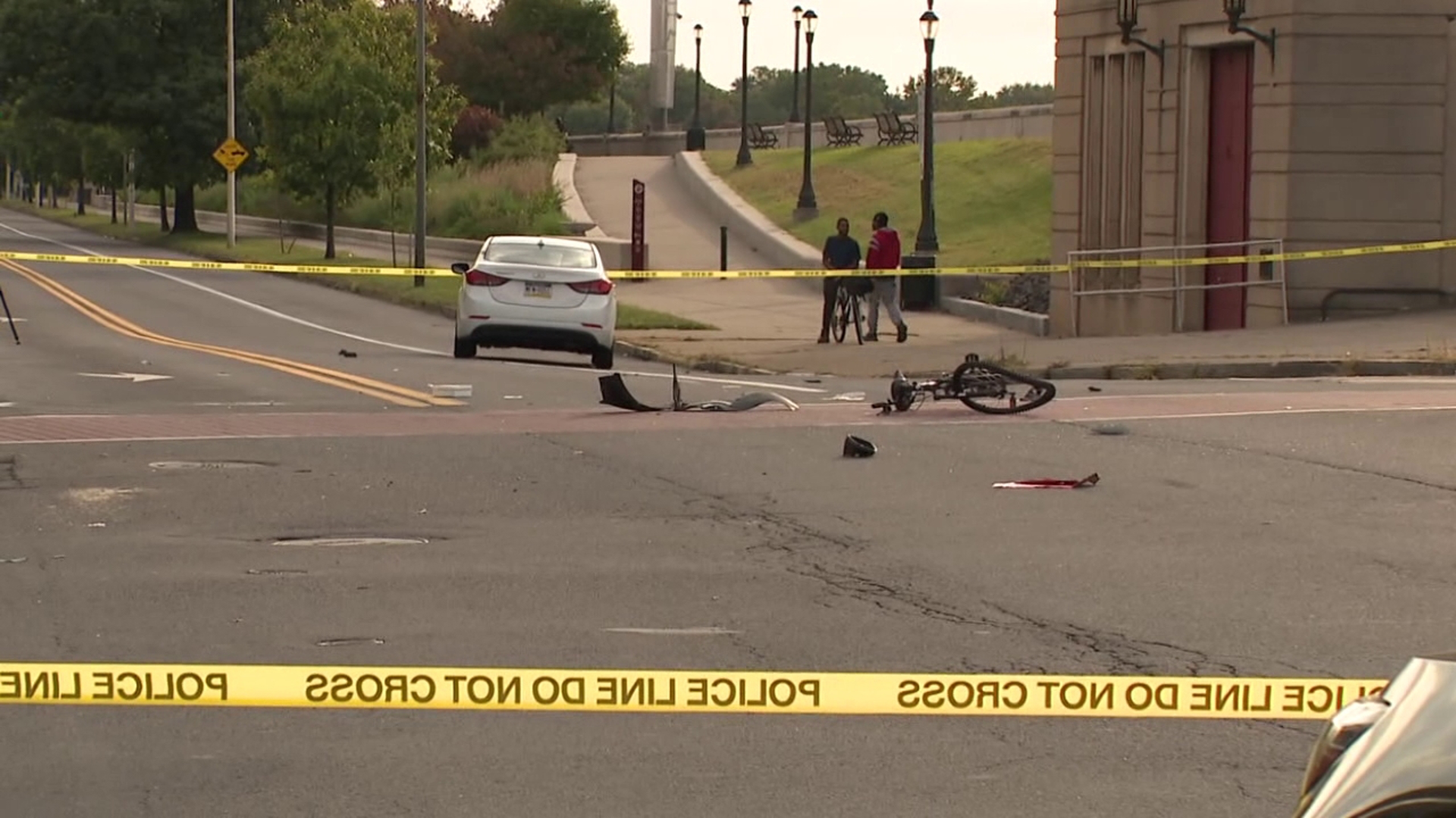 Officers responded to the crash around 5 p.m. Tuesday at the corner of Market and River Streets.