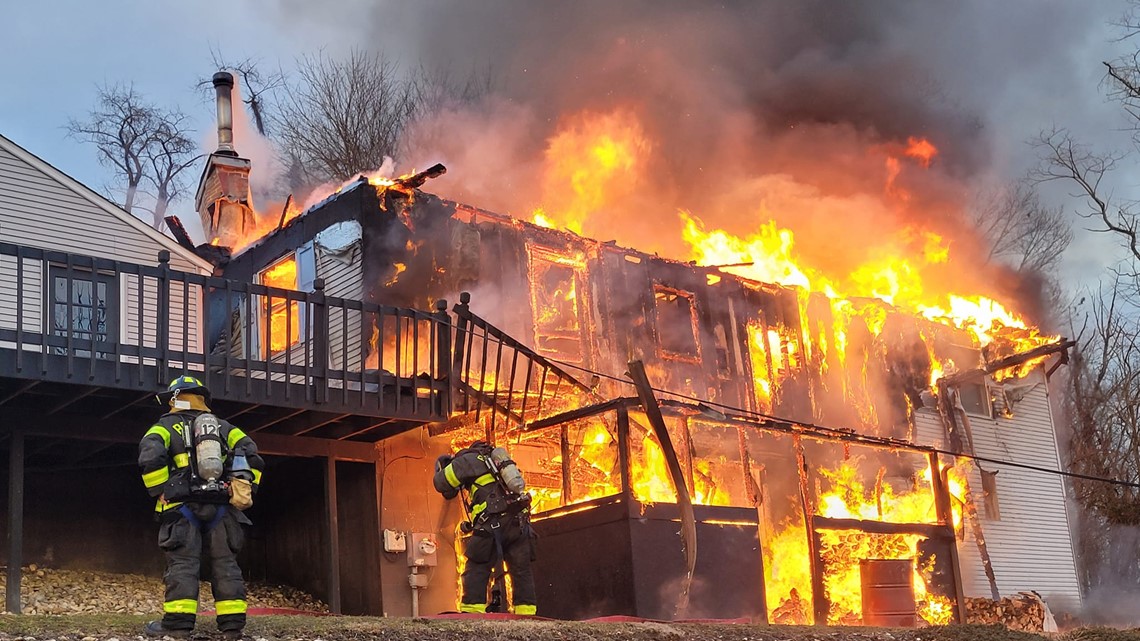 Flames ruin home near Berwick - Vimarsana News