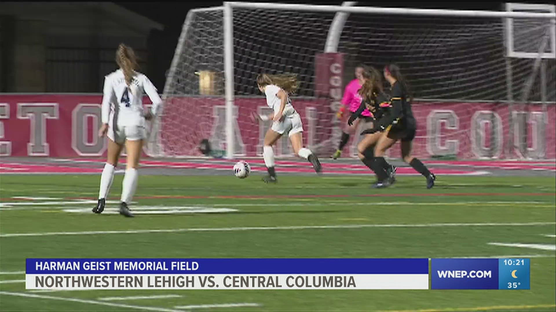 The Central Columbia Blue Jays girls soccer team is 22-1.