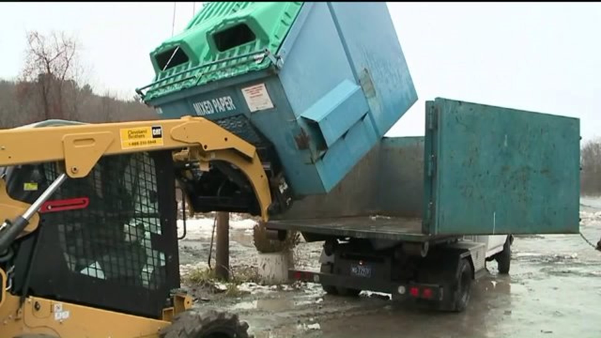One Recycling Site Closes, Another Opens