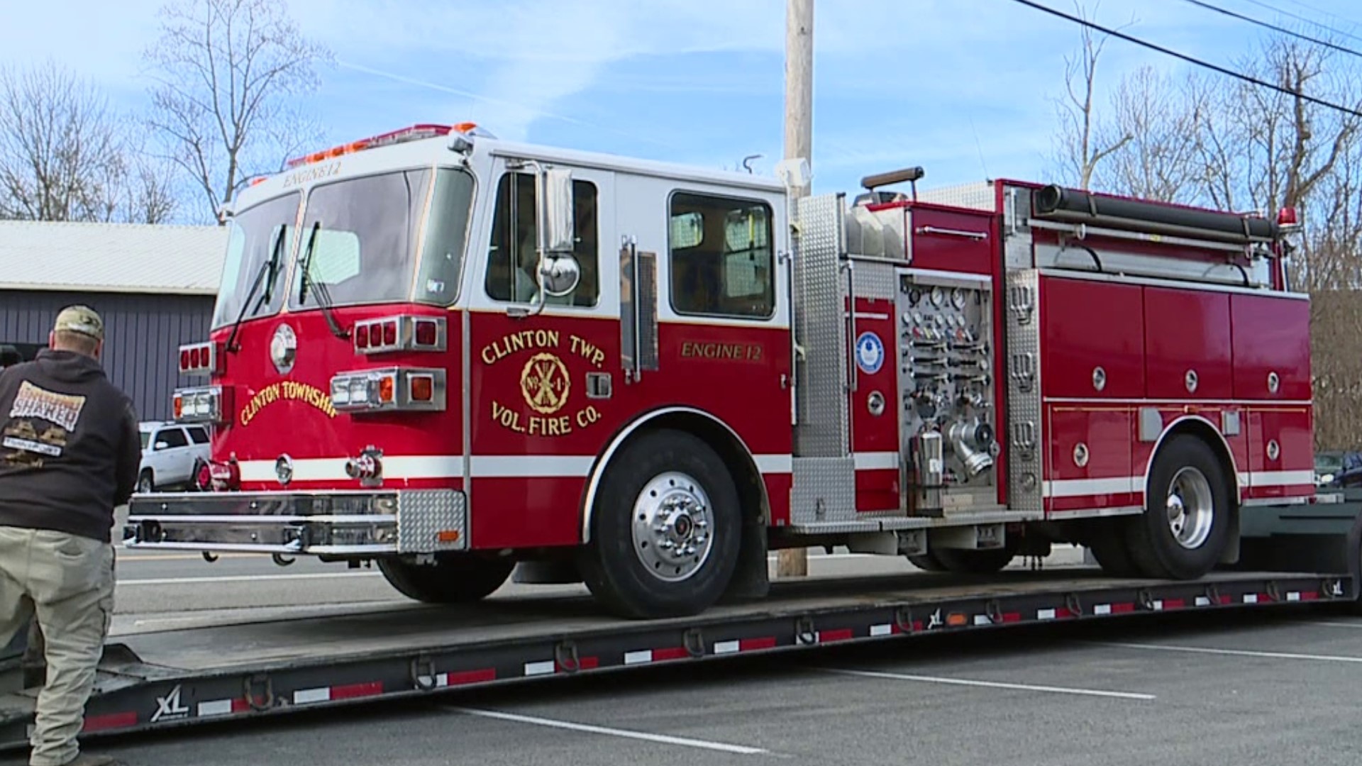 The Clinton Township Volunteer Fire Company is donating a fire truck to a fire department in Kentucky.