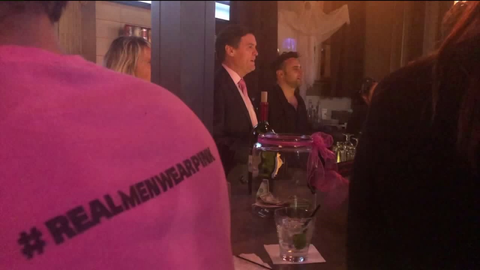 Local Celebrities Serve Cocktails to Fight Cancer