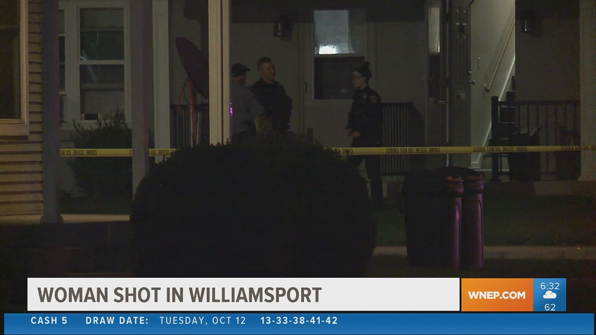 Police in Williamsport are trying to figure out what led to a shooting that sent a woman to the hospital.