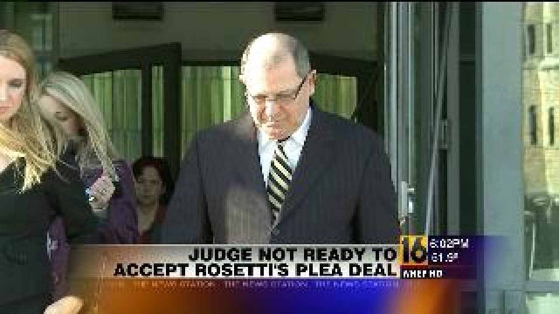 Judge Not Ready to Accept Rosetti\'s Plea Deal