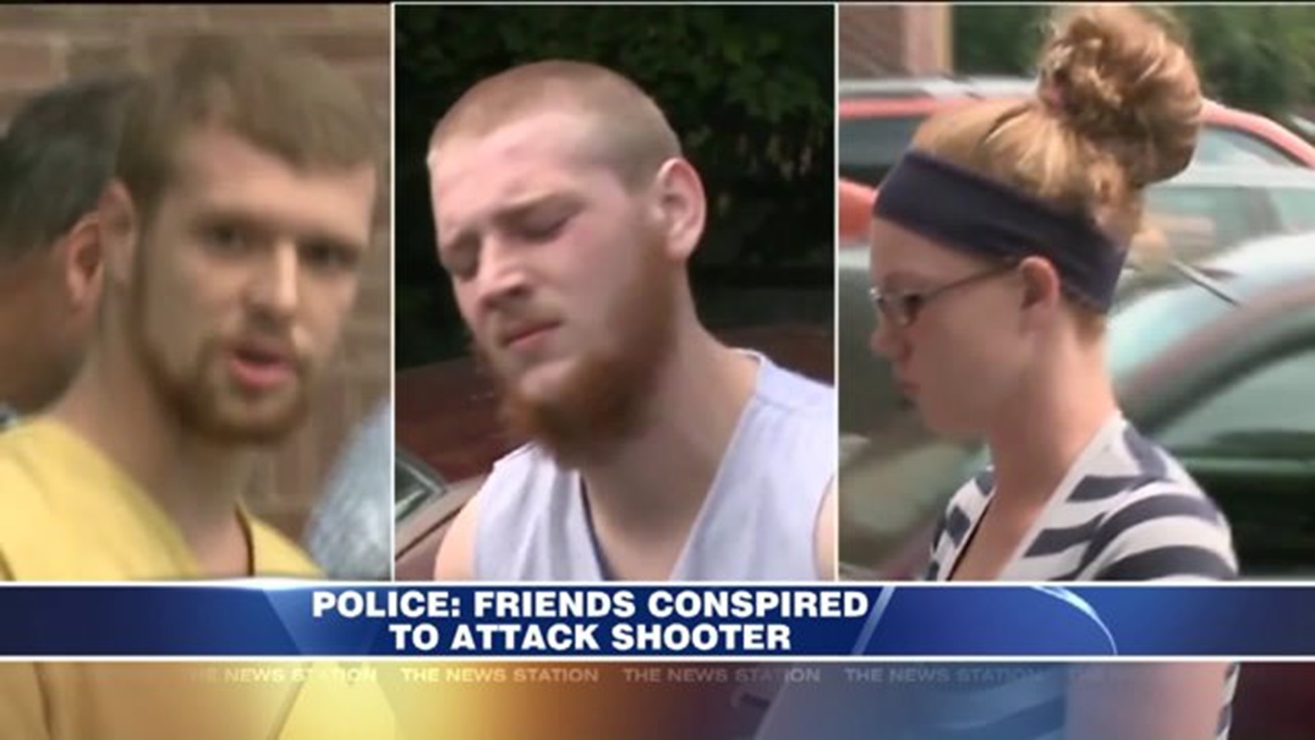 Police: Friends Conspired to Attack Shooter