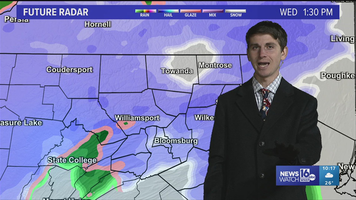 10 PM: Snow showers on Wednesday | Weather Impact | wnep.com