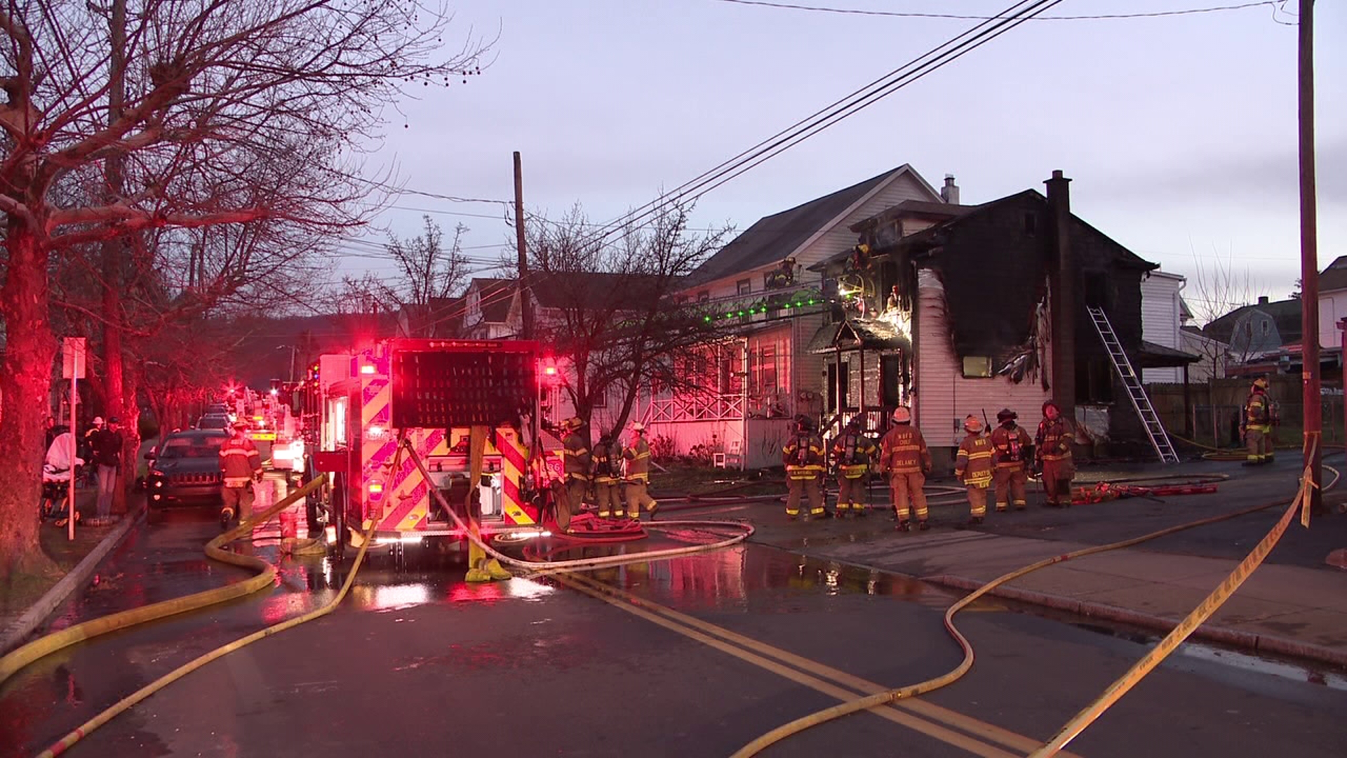 Two people displaced after fire damages house in Wilkes-Barre | wnep.com