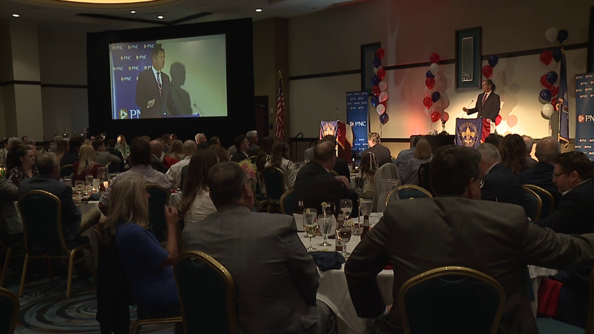 Hundreds turned out for the event that raised $130,000 for youth scouting programs.