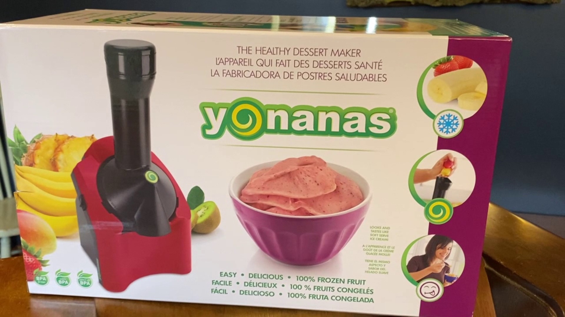 Dole Yonanas, The Healthy Dessert Fruit Soft Serve Maker, 100