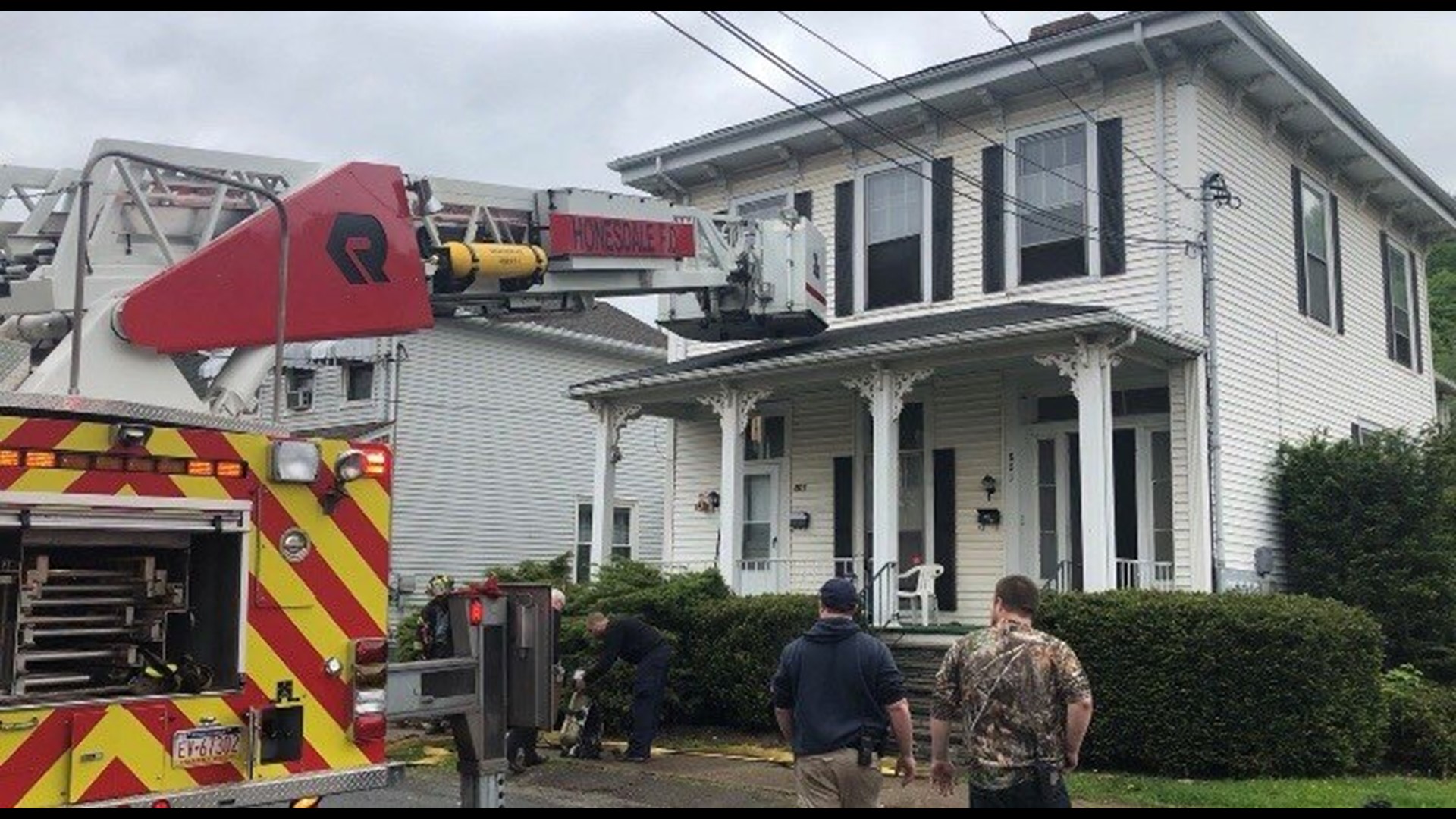 Fire in Honesdale Quickly Extinguished
