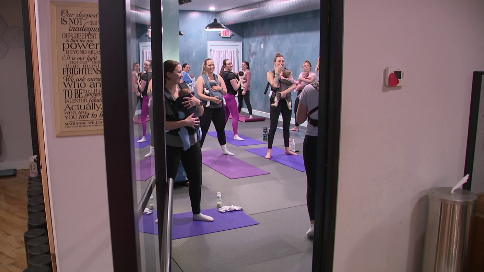 Weather Forcase Exercise Salt Barre in Pittston offers postpartum moms a unique workout | wnep.com