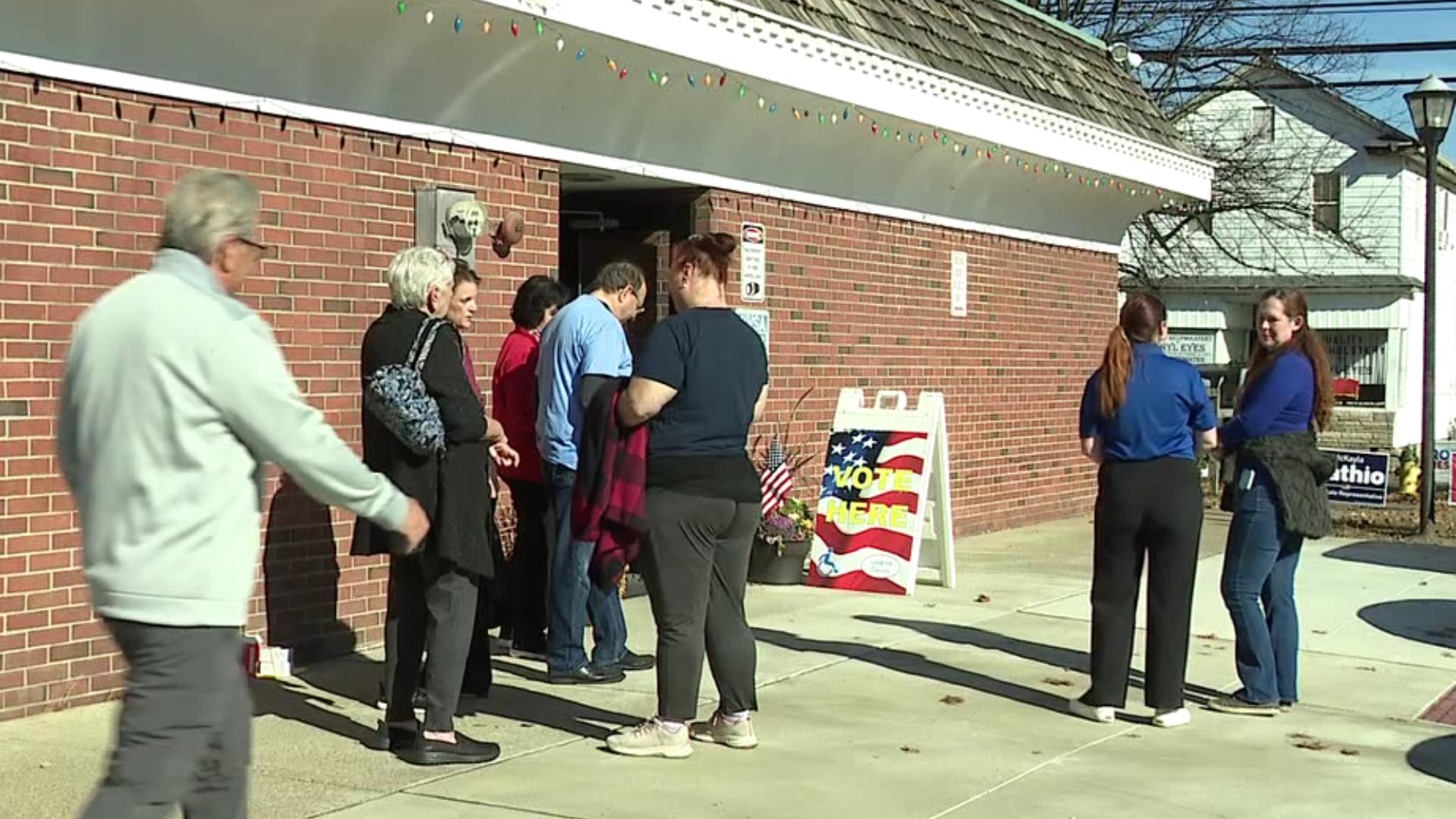 Newswatch 16's Jack Culkin went to Luzerne County, where voters had a slow start on Tuesday.