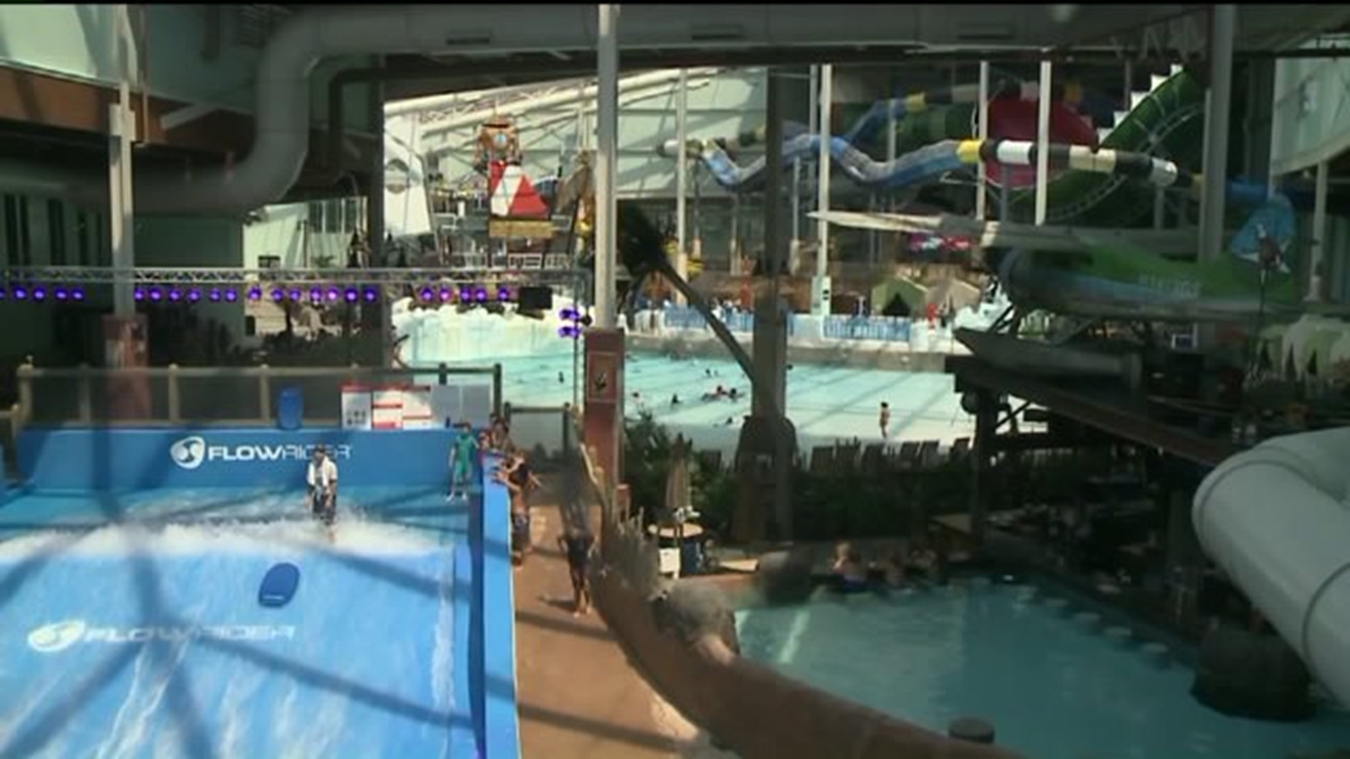 Indoor Waterpark Work Complete at Camelback