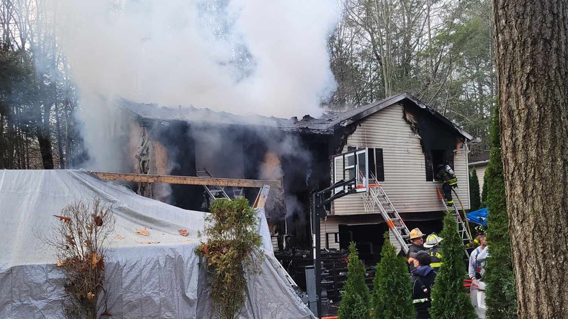 Home in Drums gutted by fire - Vimarsana News
