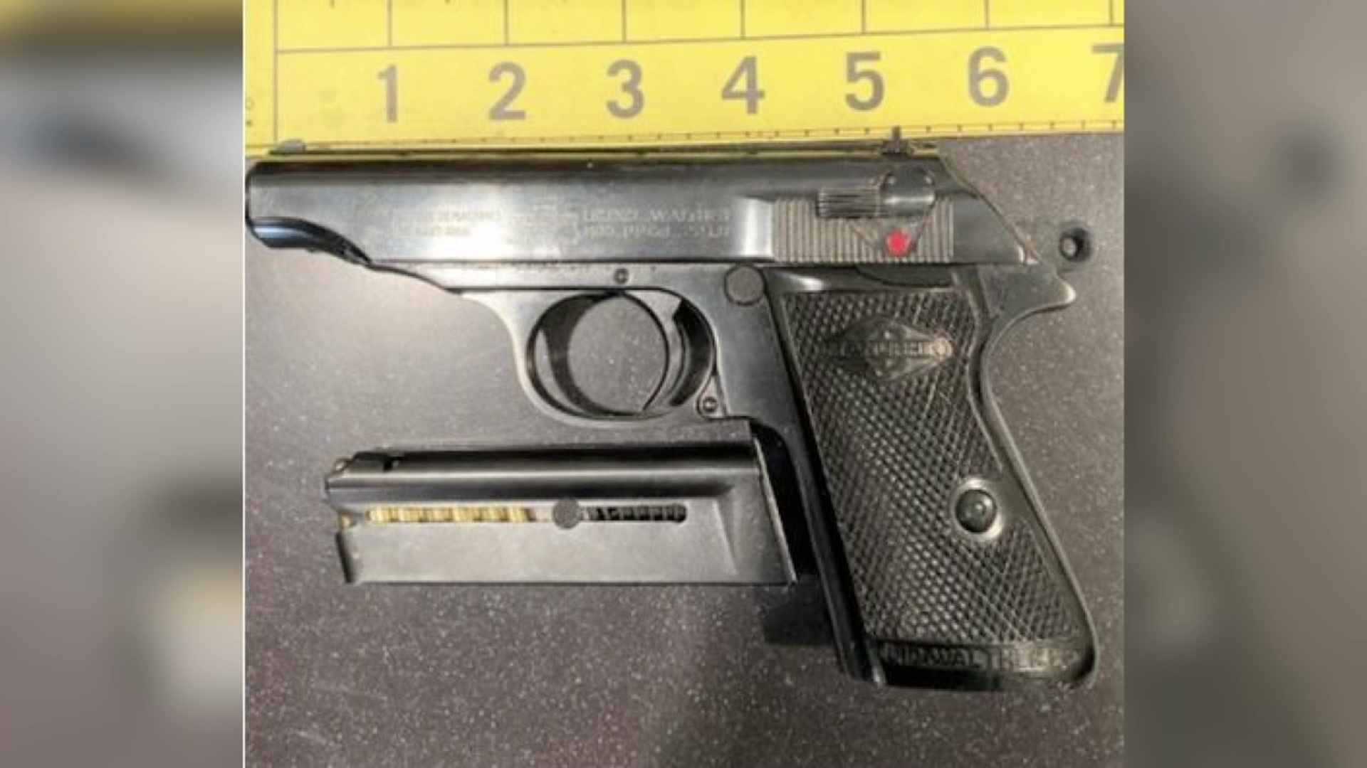 The woman from Tennessee had an unloaded .22-caliber handgun in her carry-on bag at the AVP.