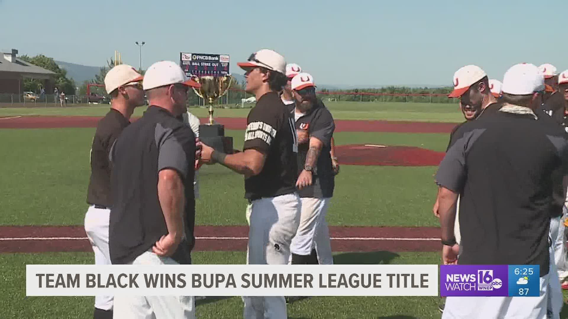 Team Black wins Baseball U Pa Collegiate Summer League Title