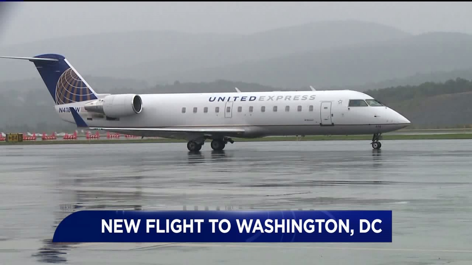New Flight to Washington Takes Off