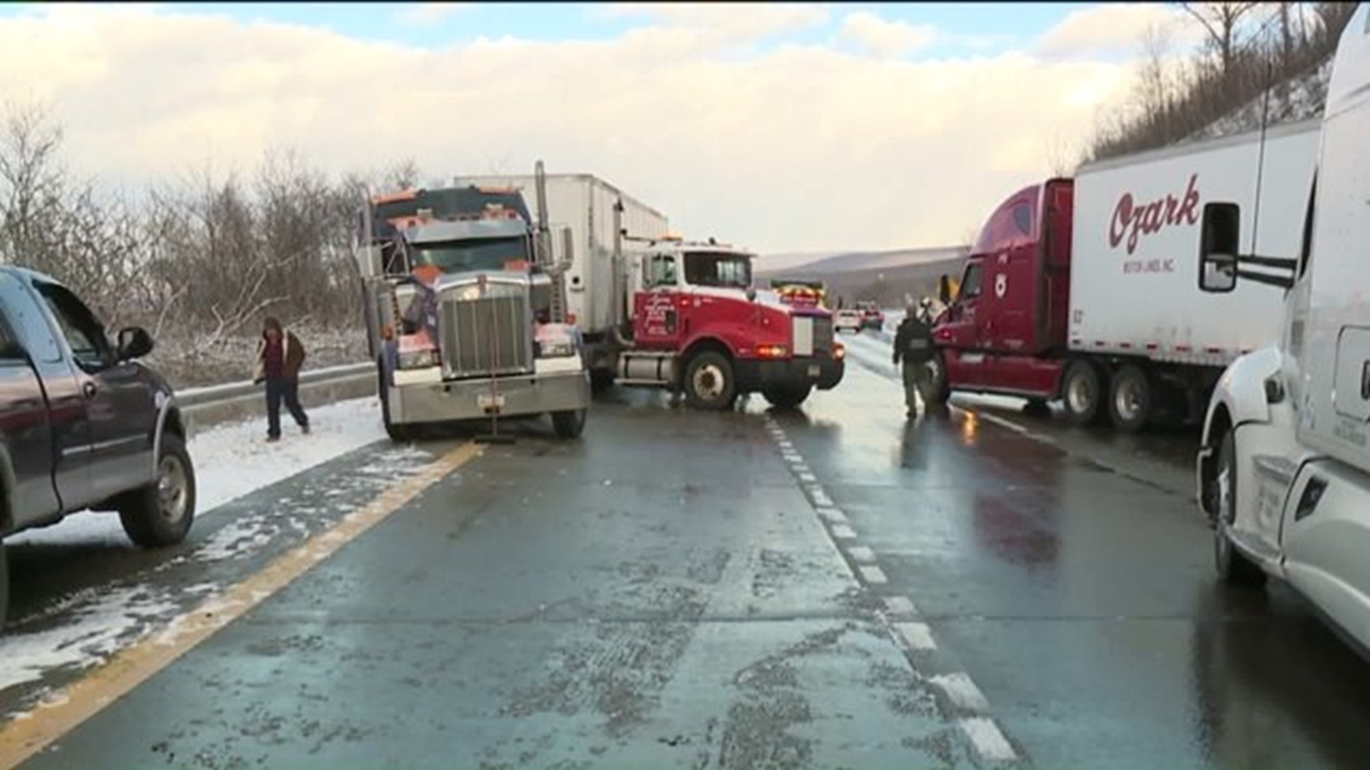 UPDATE: Crashes on Interstate 81 in Luzerne County Snarl Traffic