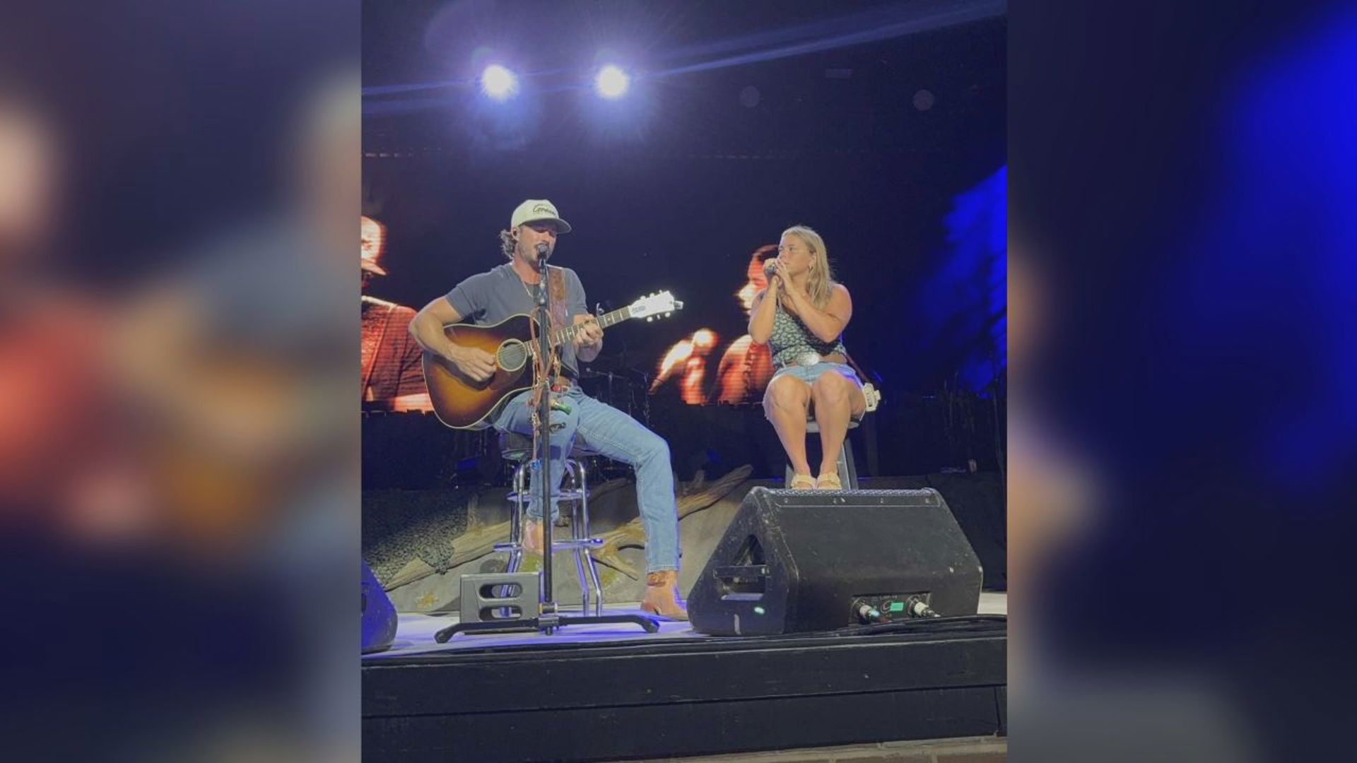 A woman from Snyder County is soaking up a special moment with a country music star that also went viral on TikTok.