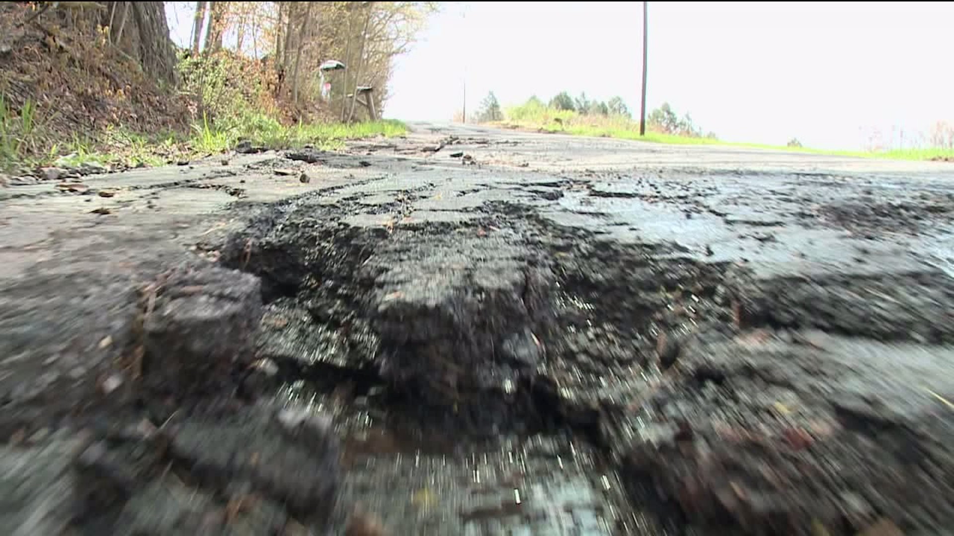 Concern over Condition of Roads in Wayne County
