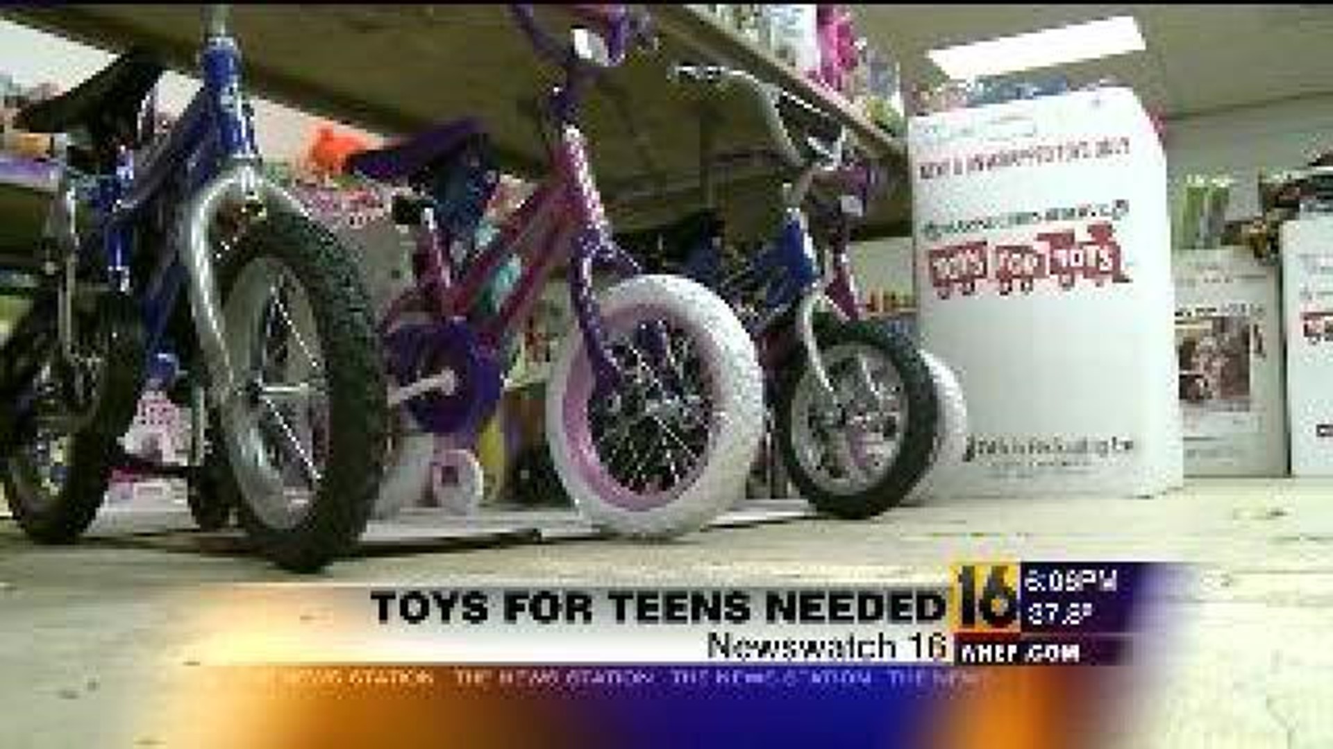 Toys for Tots Need Teen Toys
