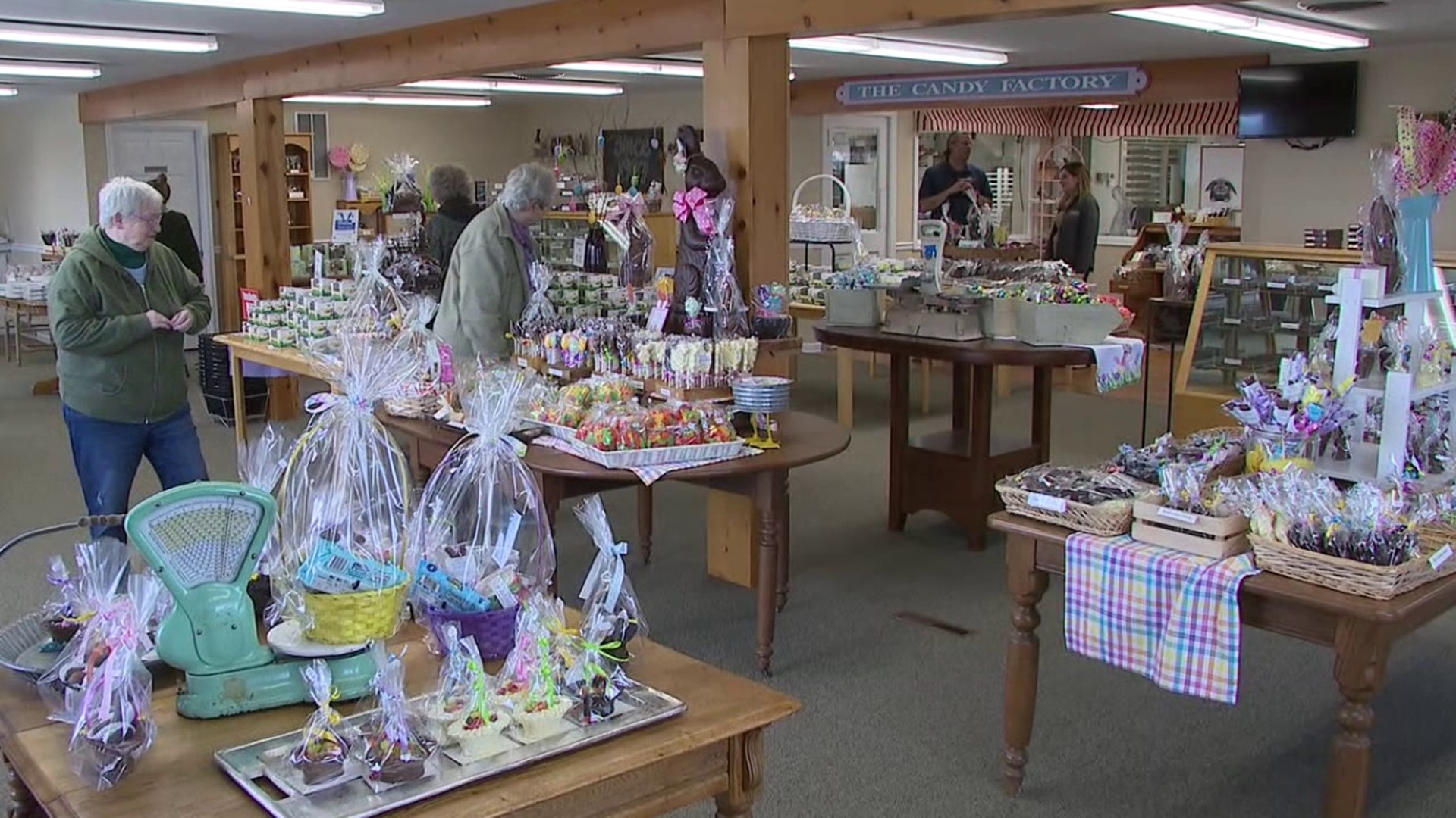 Easter is only three days away, which doesn't leave much shopping time. A candy store in Union County is ready for last-minute customers.