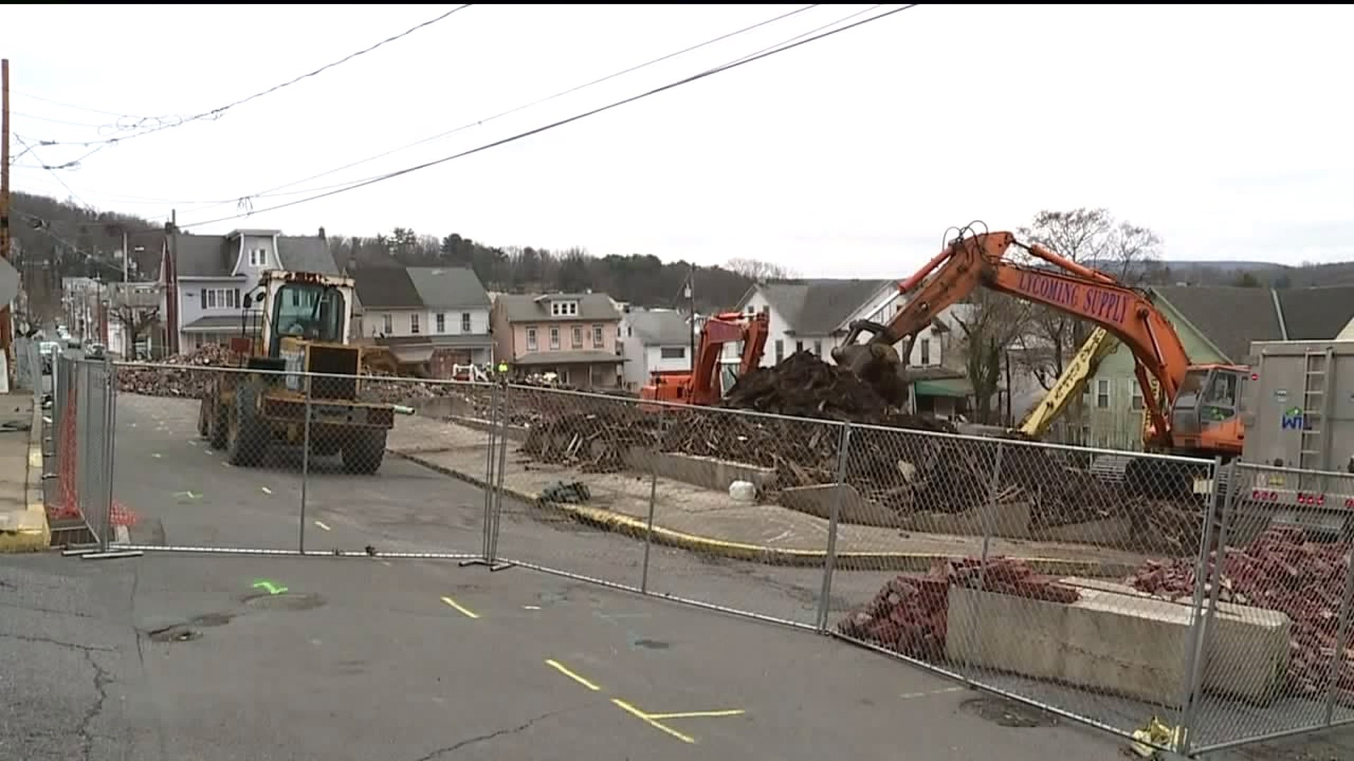 Cleanup Starts on Former Factory in Shamokin