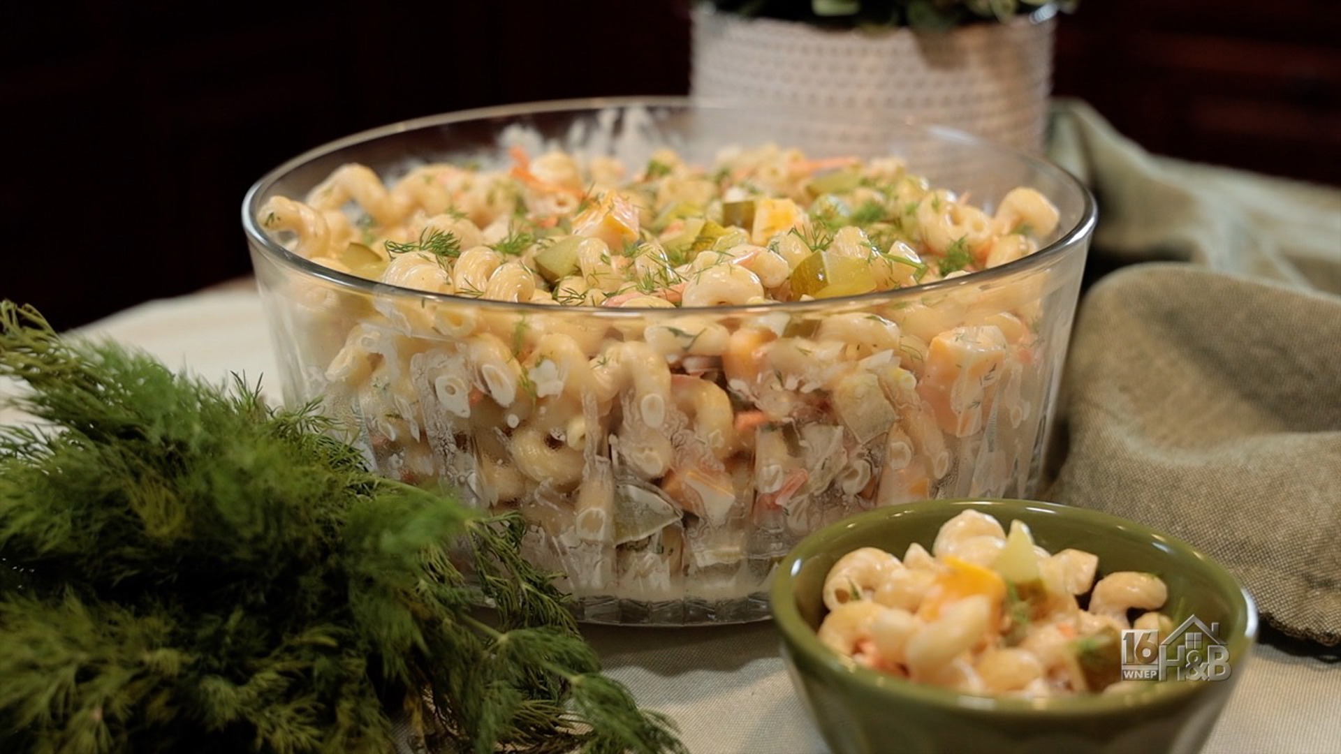 Dill Pickle Noodle Salad.. It's Dill-icious