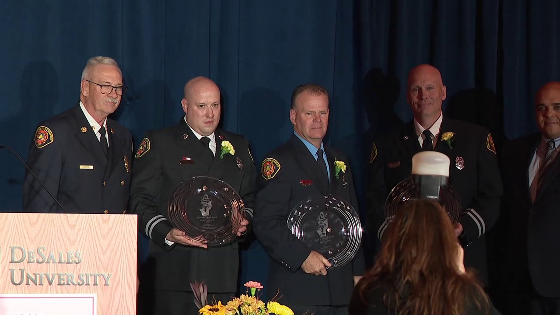 The annual Spirit of Courage Awards recognizes first responders in eastern Pennsylvania who perform exceptionally courageous acts.