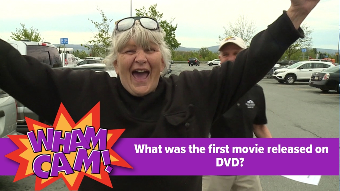 What was the first movie released on DVD?