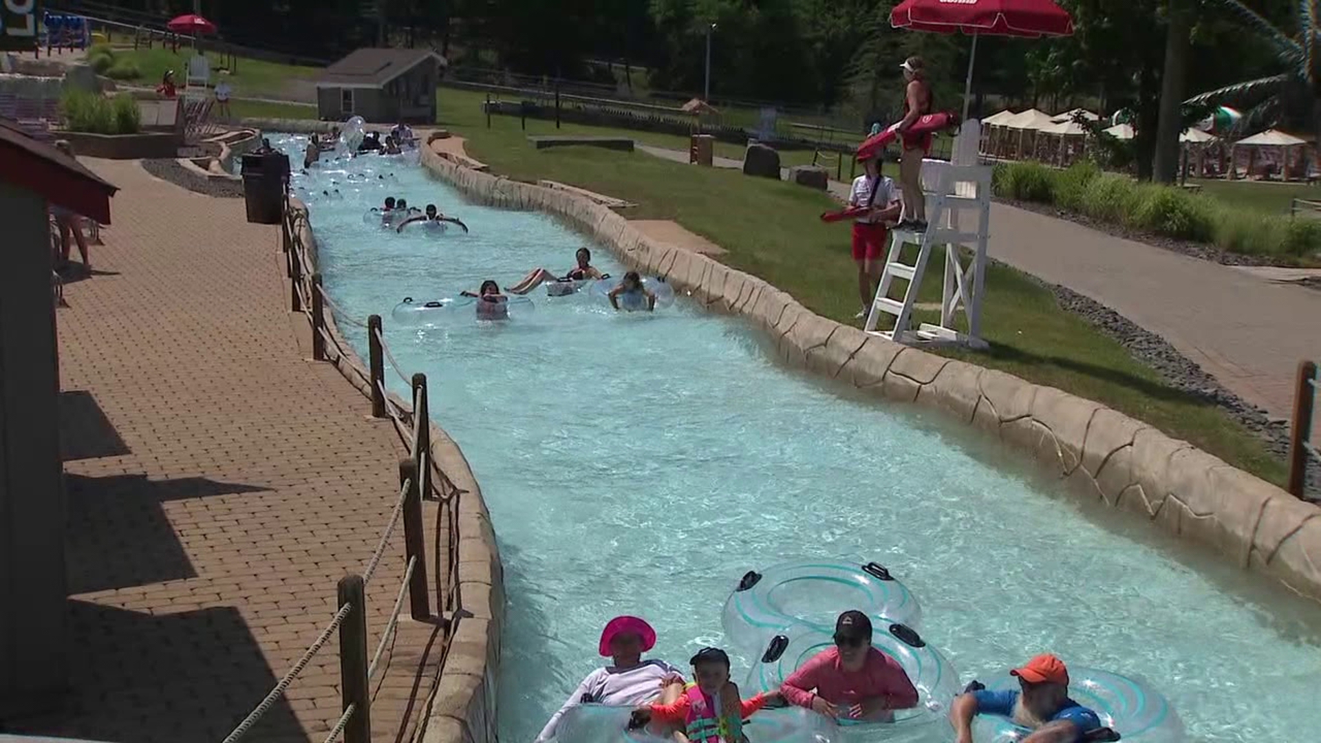 As the temperatures rise, people are looking for ways to stay cool. For those in the Poconos, that means a trip to the waterpark.