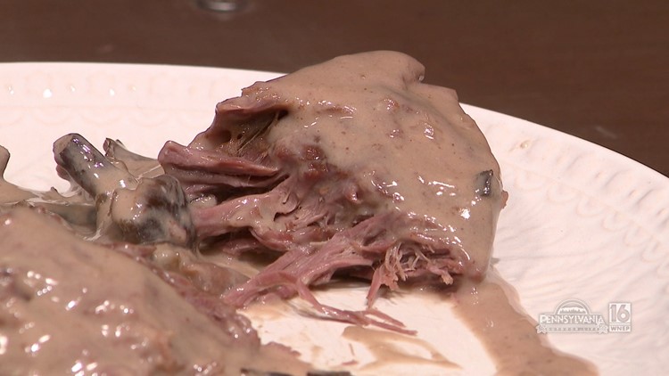 Slow Cooked Crock Pot Venison Shanks