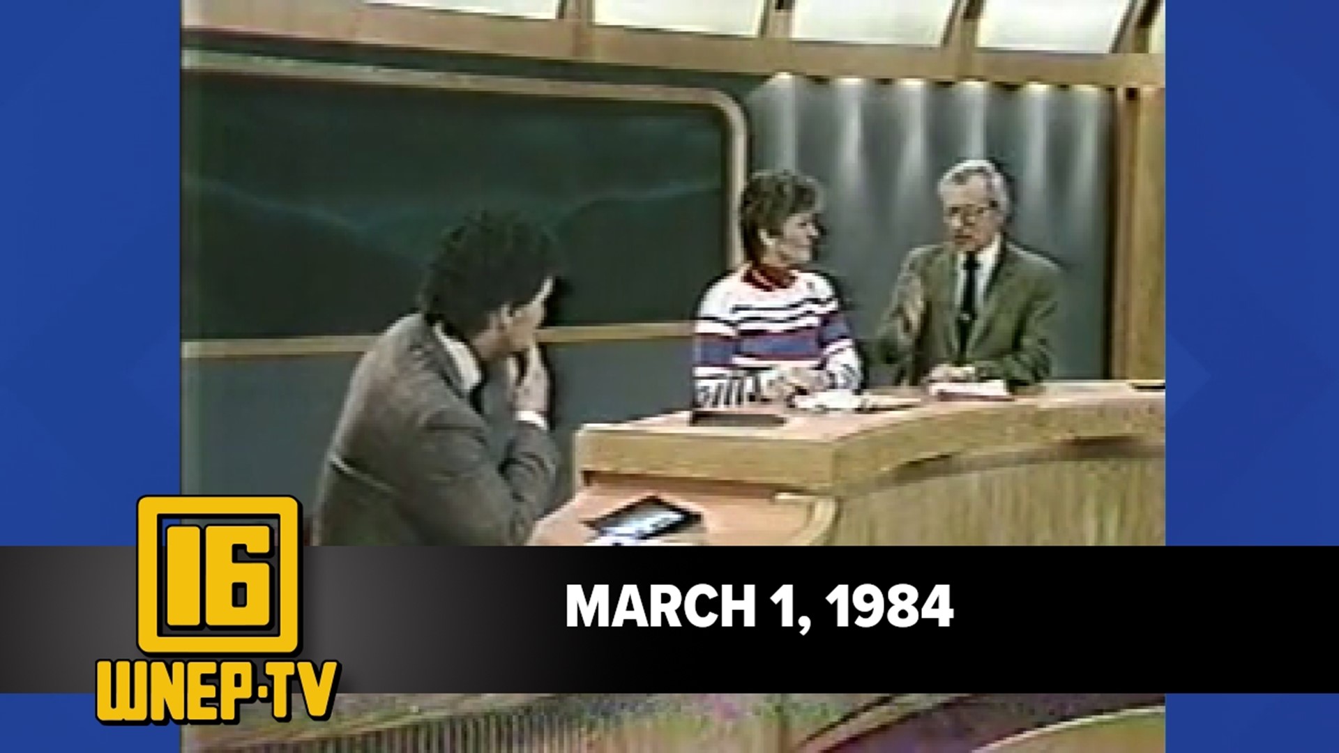 Join Karen Harch and Nolan Johannes with curated stories from March 1, 1984