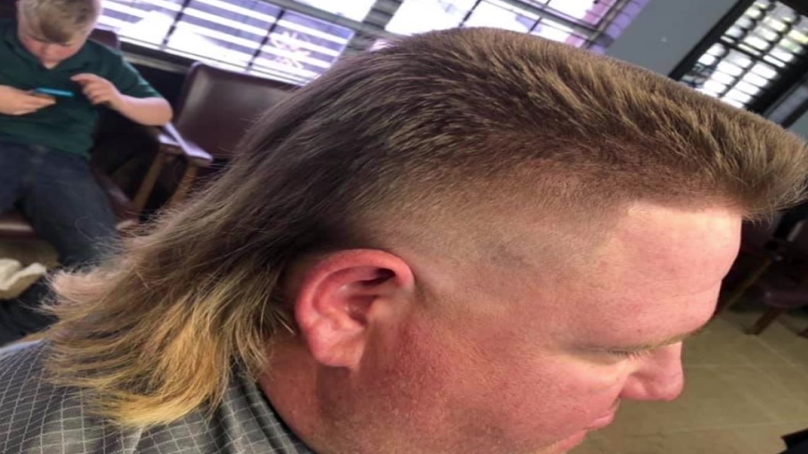 Barber sponsors mullet contest to make light of shop closures