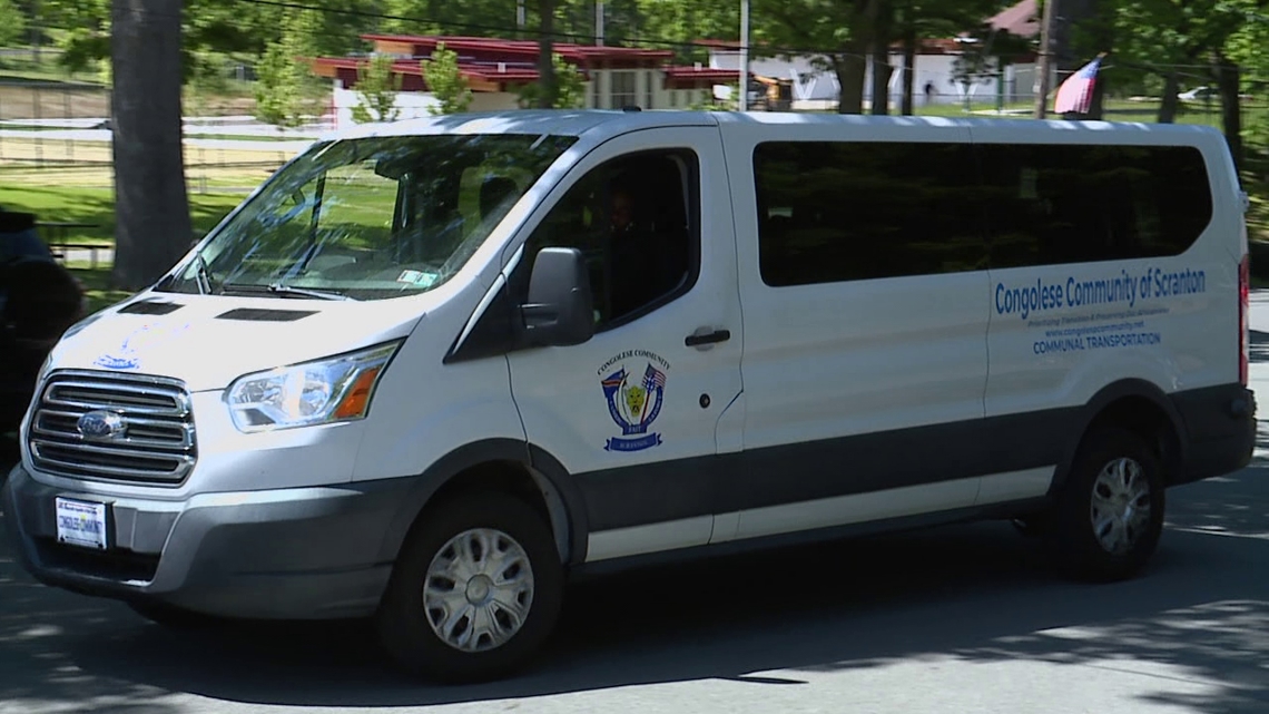 Congolese Community of Scranton unveils new wheels