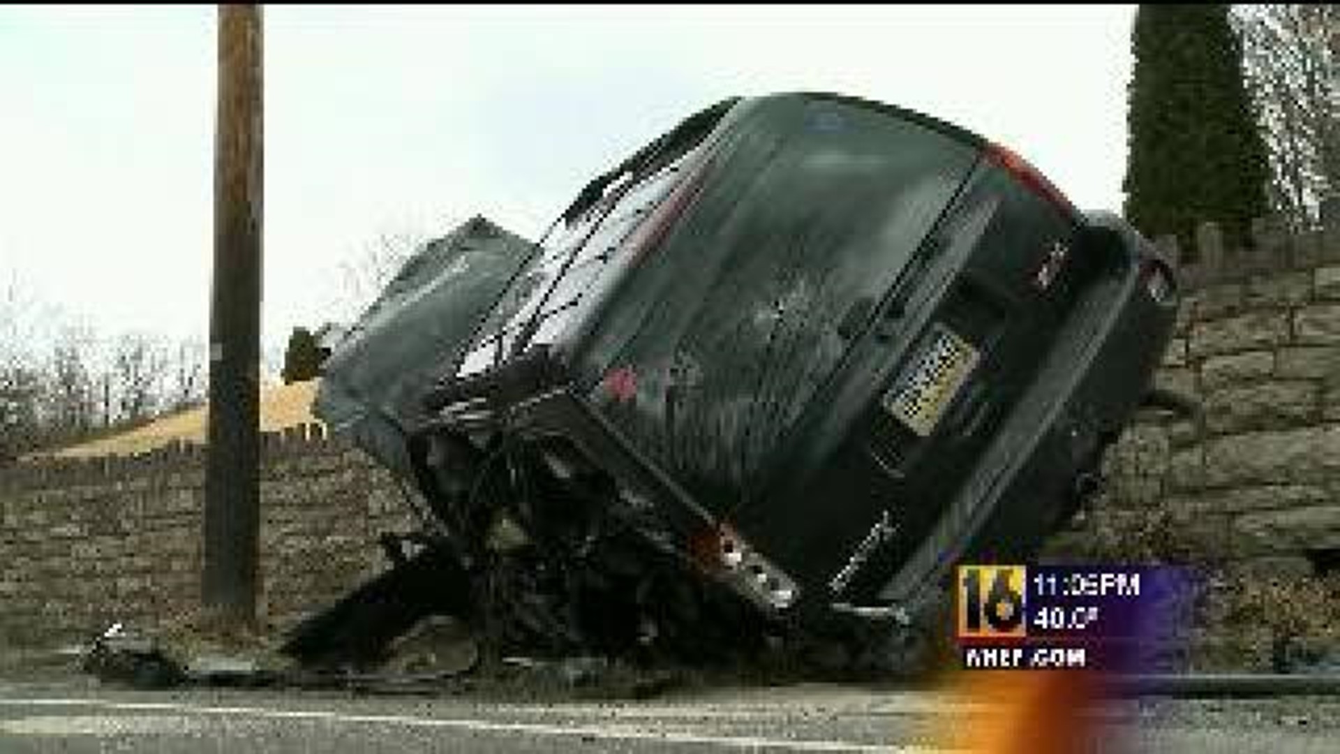 Wrecks Tie Up Roadways in Northumberland County