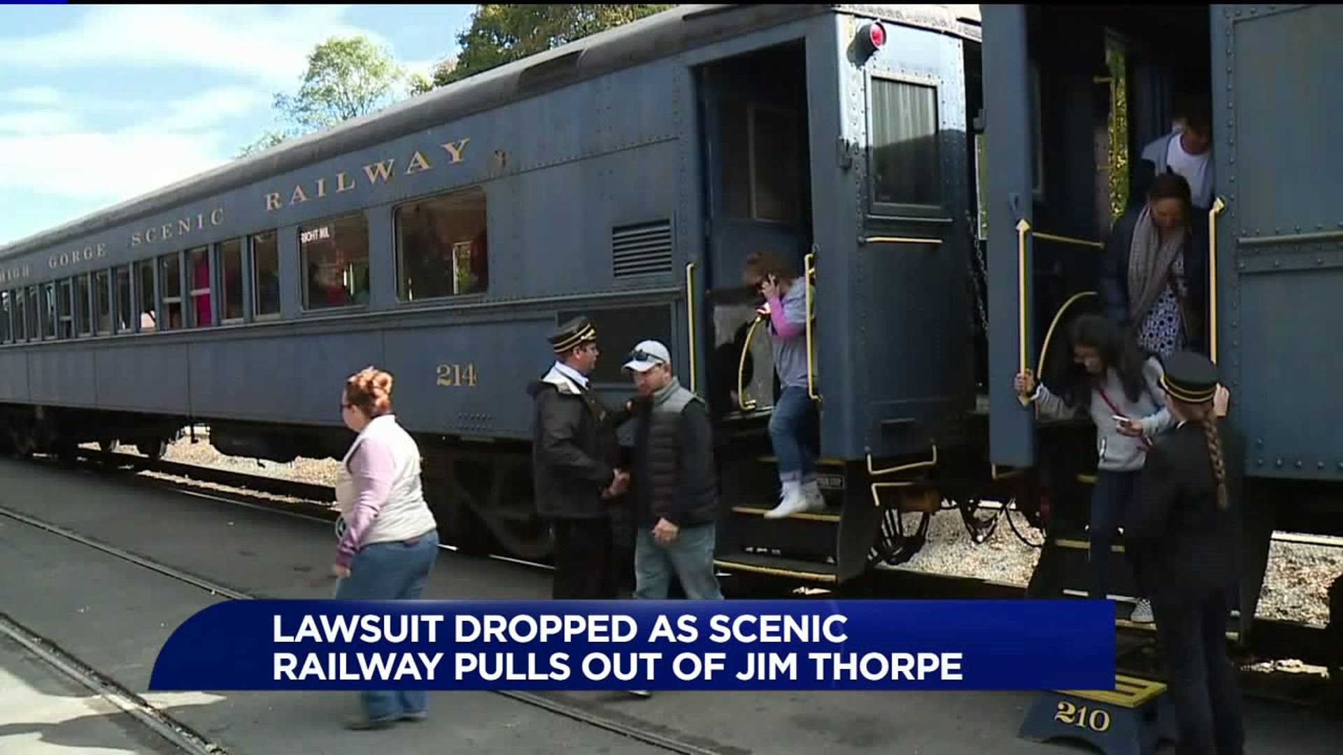Lawsuit Dropped as Train Company Pulls Out of Jim Thorpe