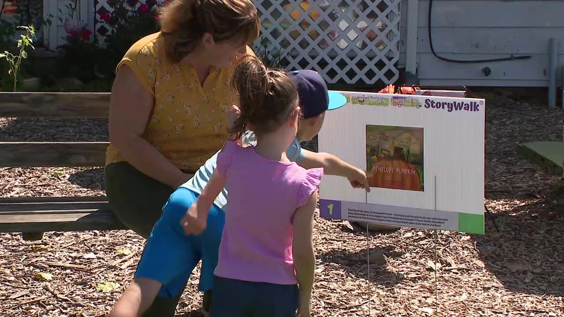 A library program in Columbia County is not only encouraging children to read; it's motivating them to be active.